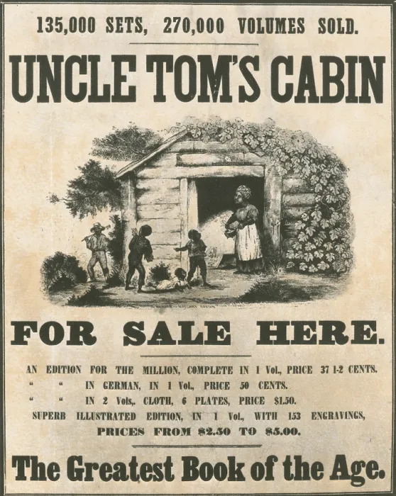 Framed Print : Uncle Tom's Cabin Poster Framed Print : Uncle Tom's Cabin Poster