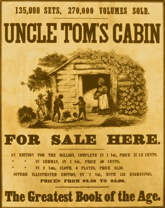 Framed Print : Uncle Tom's Cabin Poster Framed Print : Uncle Tom's Cabin Poster