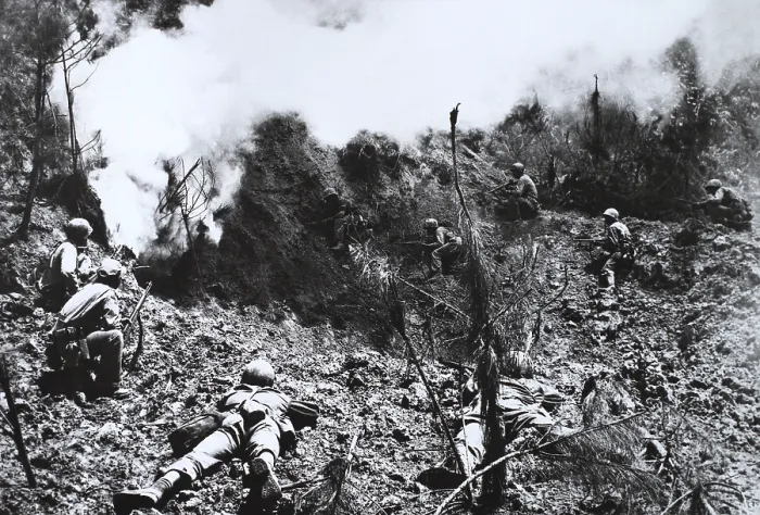 Framed Print : U.S. Marines in Okinawa Framed Print : U.S. Marines in Okinawa