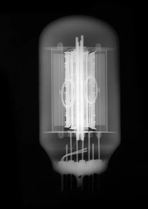 Framed Print : Vacuum Tube Framed Print : Vacuum Tube