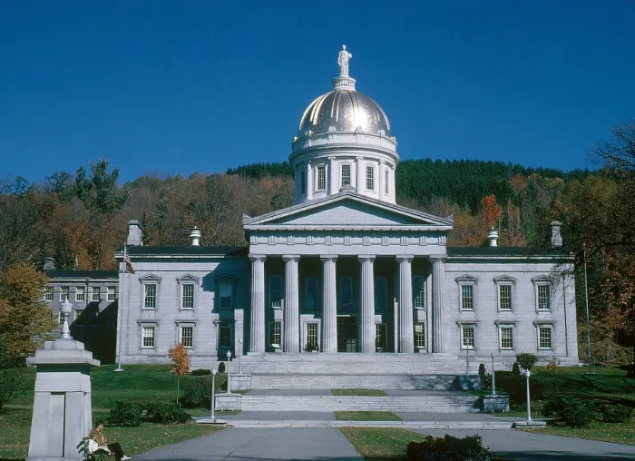 Framed Print : Vermont State Capitol Framed Print : Vermont State Capitol