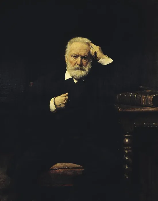 Framed Print : Victor Hugo, French Author Framed Print : Victor Hugo, French Author