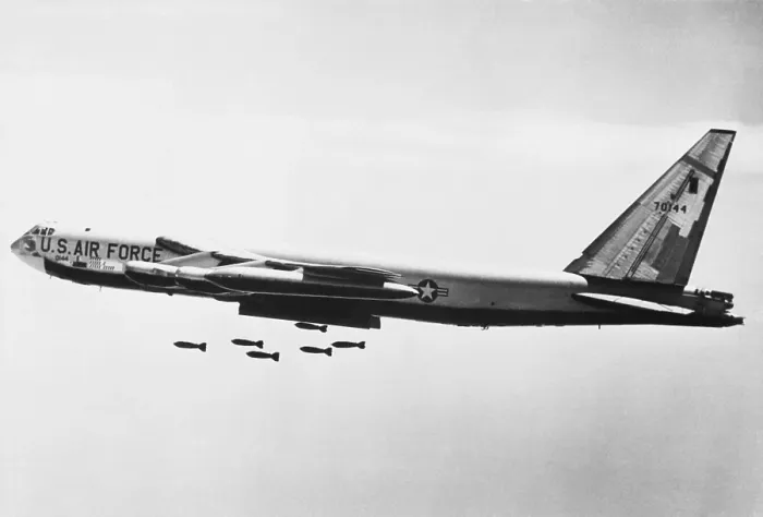 Framed Print : Vietnam War, B-52 Bomber, 1960s Framed Print : Vietnam War, B-52 Bomber, 1960s