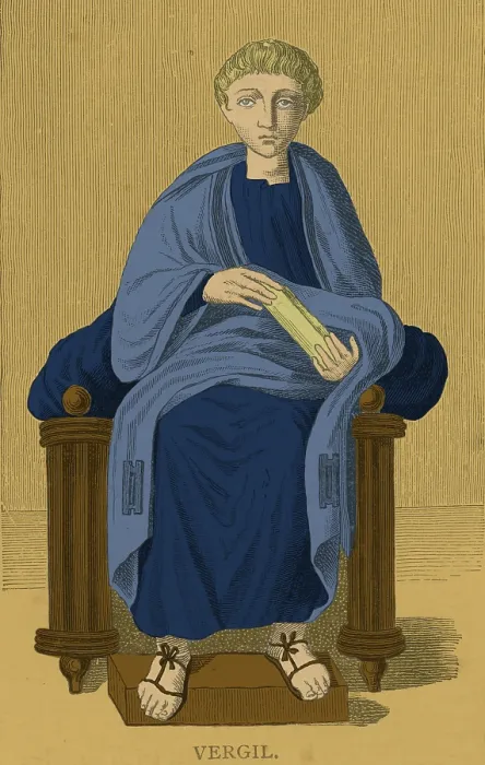 Framed Print : Virgil, Ancient Roman Poet