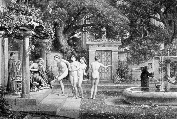 Framed Print : A Visit to Aesculapius