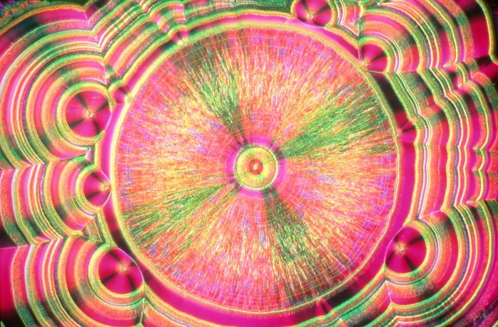 Framed Print : Vitamin C Crystal