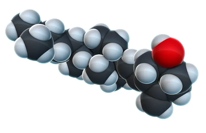 Framed Print : Vitamin D3, Molecular Model Framed Print : Vitamin D3, Molecular Model