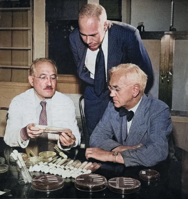 Framed Print : Waksman, Major, Fleming Nobel Prize Winners Framed Print : Waksman, Major, Fleming Nobel Prize Winners