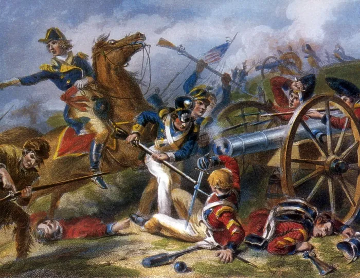 Framed Print : War of 1812, Battle of Chippawa, 1814