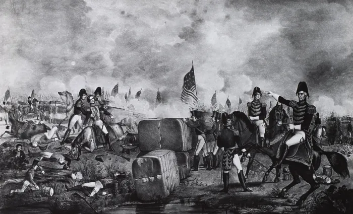 Framed Print : War of 1812, Battle of New Orleans
