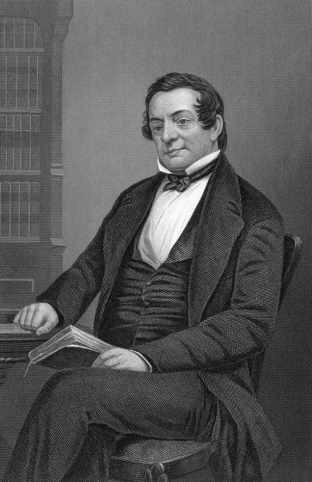 Framed Print : Washington Irving, American Author Framed Print : Washington Irving, American Author