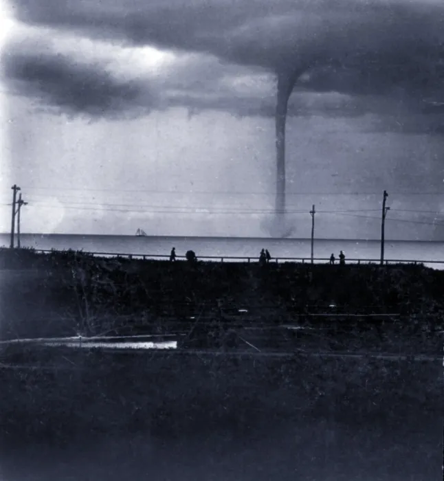 Framed Print : Waterspout
