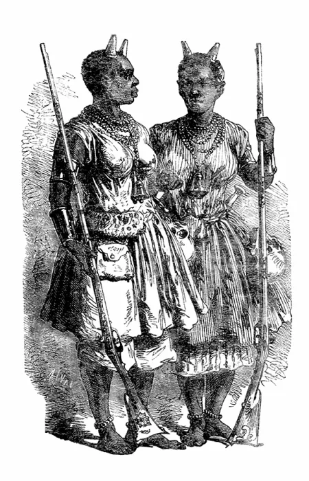 Framed Print : West Africa, Dahomey Amazons Framed Print : West Africa, Dahomey Amazons