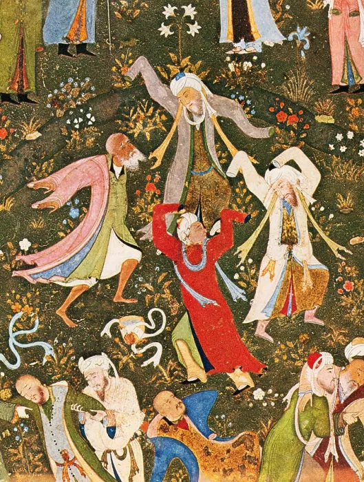 Framed Print : Whirling Dervishes