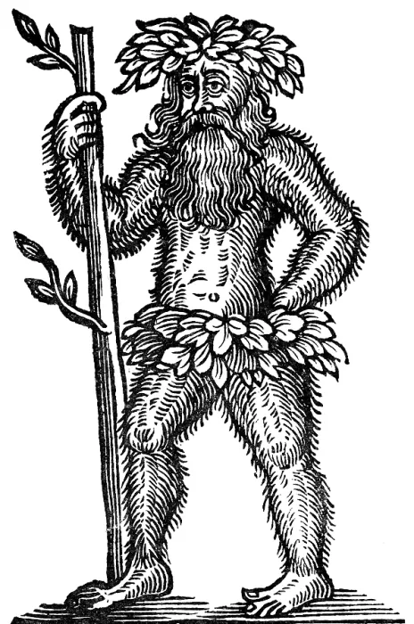 Framed Print : Wild Man, Legendary Creature