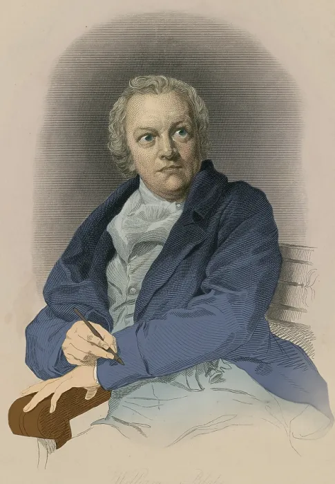 Framed Print : William Blake, English Poet and Painter Framed Print : William Blake, English Poet and Painter
