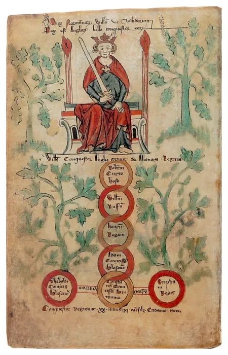 Framed Print : William the Conqueror, Family Tree Framed Print : William the Conqueror, Family Tree
