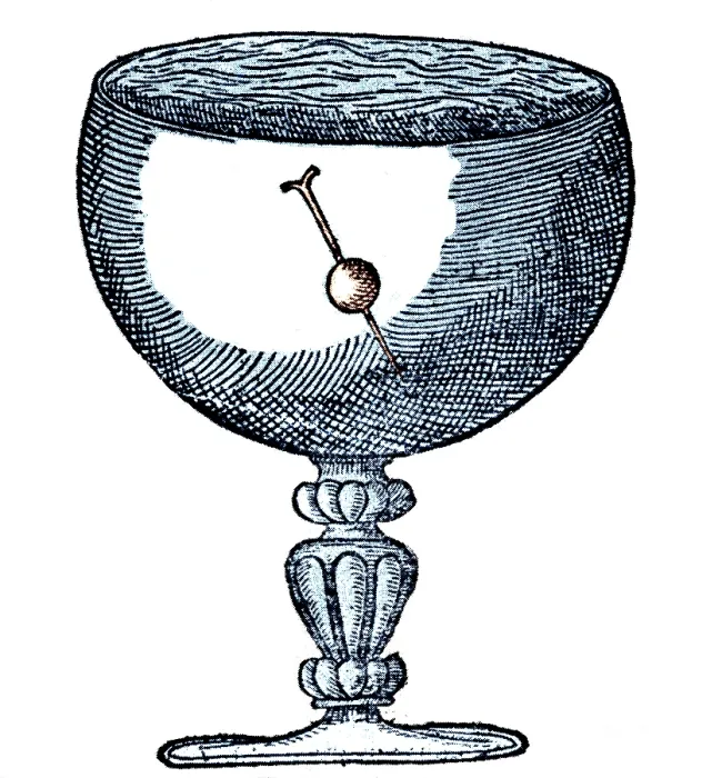 Framed Print : William Gilbert, Magnetic Dip Experiment, 1600 Framed Print : William Gilbert, Magnetic Dip Experiment, 1600