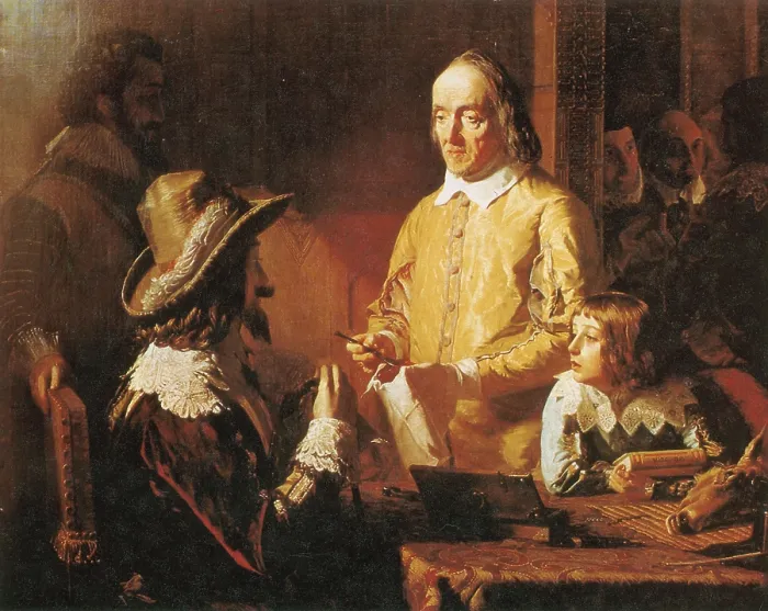 Framed Print : William Harvey, English Physician