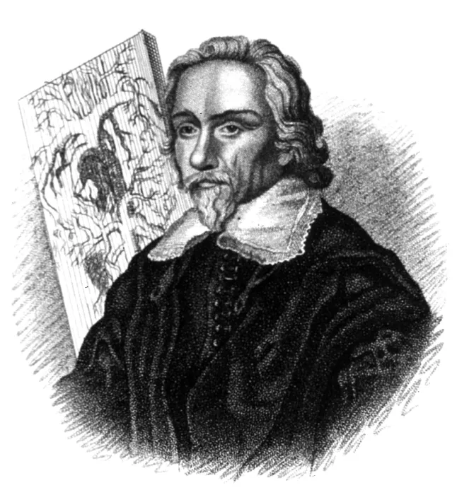 Framed Print : William Harvey, English Physician