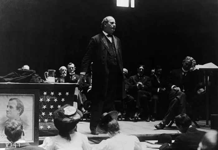 Framed Print : William Jennings Bryan, American Politician