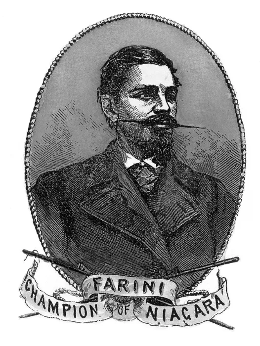 Framed Print : William Leonard Hunt AKA The Great Farini Framed Print : William Leonard Hunt AKA The Great Farini