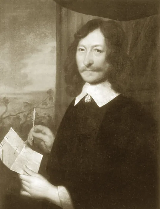 Framed Print : William Lilly, English Astrologer Framed Print : William Lilly, English Astrologer