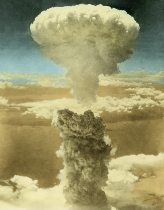 Framed Print : WWII, Nagasaki, August 9, 1945 Framed Print : WWII, Nagasaki, August 9, 1945