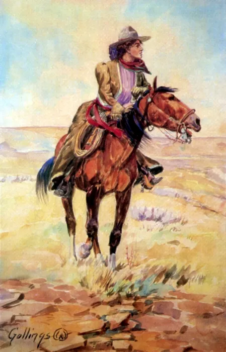 Framed Print : Wyoming Cowgirl, 1907 Framed Print : Wyoming Cowgirl, 1907