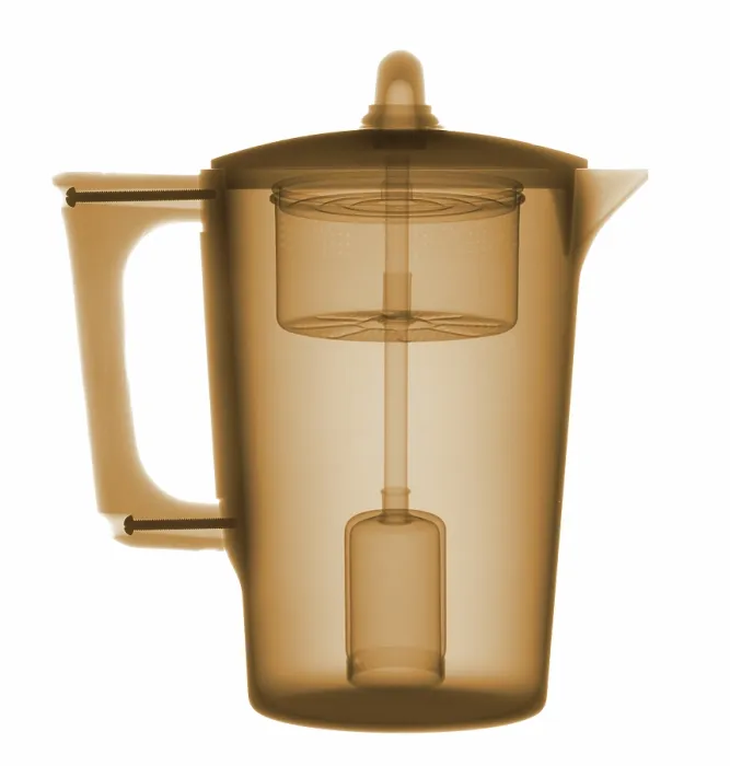 Framed Print : X-Ray of a Coffee Pot Framed Print : X-Ray of a Coffee Pot