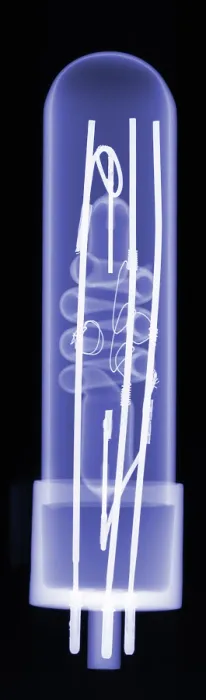 Framed Print : X-Ray of a Flash Tube Framed Print : X-Ray of a Flash Tube