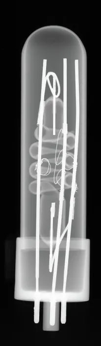 Framed Print : X-Ray of a Flash Tube Framed Print : X-Ray of a Flash Tube