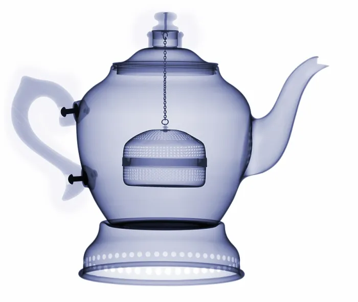 Framed Print : X-Ray of a Tea Pot Framed Print : X-Ray of a Tea Pot