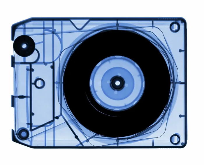 Framed Print : X-Ray of an Eight Track Tape Framed Print : X-Ray of an Eight Track Tape