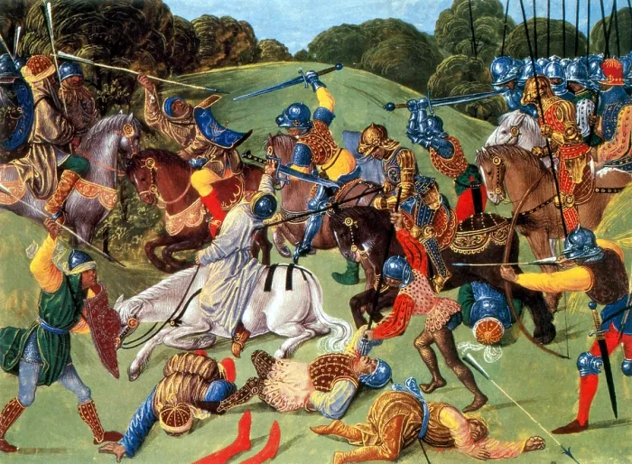 Framed Print : Hundred Years War, 1337-1453