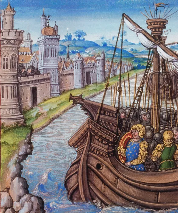 Framed Print : Hundred Years War, 1337-1453