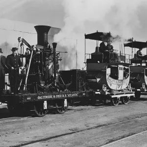 19th Century Atlantic Locomotive