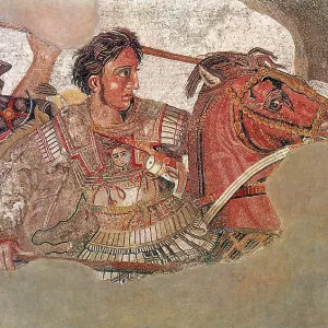 Alexander Mosaic, Alexander the Great