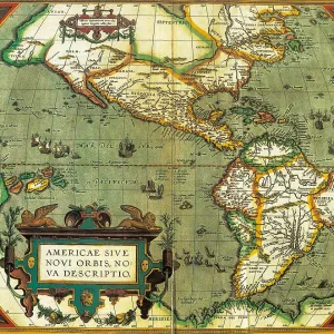 The Americas, 1584 The Americas, 1584