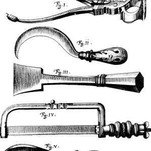 Amputation Instruments, 1772