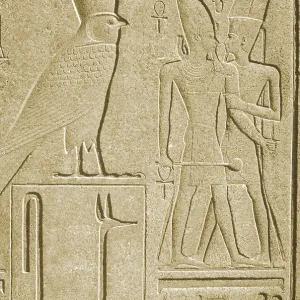 Ancient Stone Carvings, Karnak, Egypt Ancient Stone Carvings, Karnak, Egypt