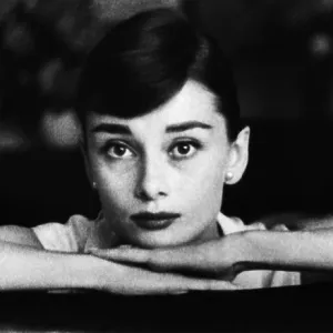 Audrey Hepburn, British Actress, 1955 Audrey Hepburn, British Actress, 1955