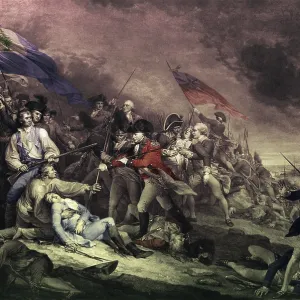 Bunker Hill, Death of General Warren, 1775