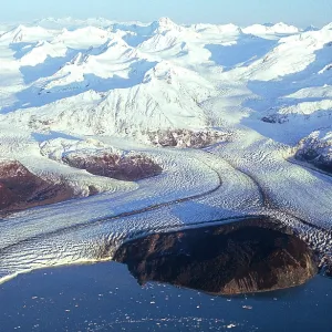 Dry Bay Print, Glacier Bay National Park Dry Bay Print, Glacier Bay National Park