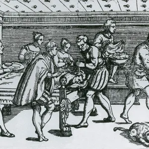Early Depiction Of Brain Surgery, Renaissance Craniotomy
