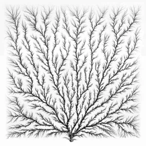 Electron Tree, Lichtenberg Figure, Fractals Electron Tree, Lichtenberg Figure, Fractals