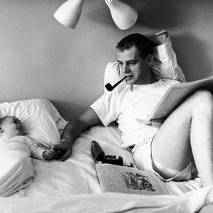Father and Baby, 1960
