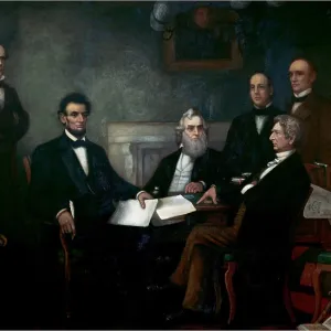First Reading of the Emancipation Proclamation, 1863 First Reading of the Emancipation Proclamation, 1863