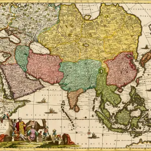 Frederick de Wit, The East, 17th Century