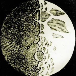 Galileo Moon Drawing